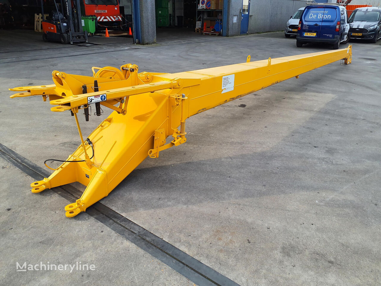 bras Liebherr JIB Liebherr LTM 1040-2.1 914934108 pour grue mobile Liebherr LTM 1040-2.1