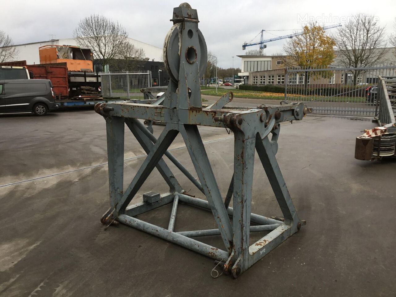 Liebherr LTM 1300 TF adapter nyíl Liebherr LTM 1300 autódaru-hoz