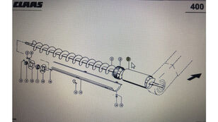 00 0735 340 0 Schneckenbohrer für Claas  Lexion 580 670 560-540 Getreideernter