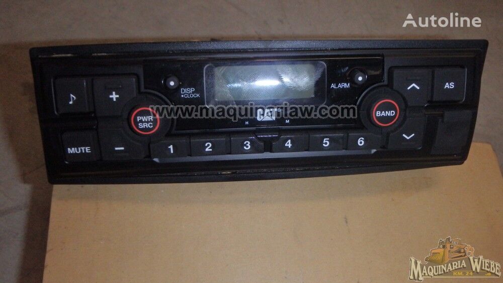 auto-rádio 389-7123 para escavadora