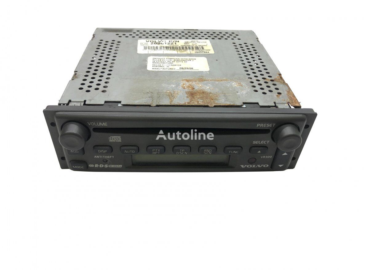 autoradio Delphi B12B (01.97-12.11) VR300 pour Volvo B6, B7, B9, B10, B12 bus (1978-2011)