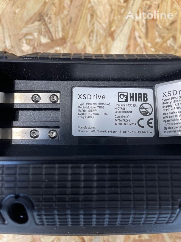 auto-rádio HIAB RADIO REMOTE XSDrive para camião