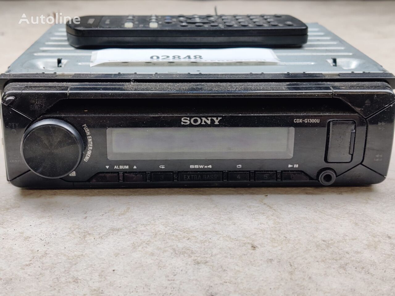 المسجل SONY CDX-G1300U لـ الباصات