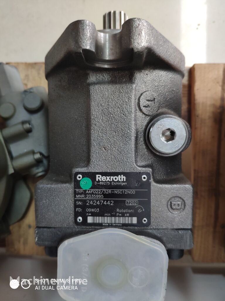 Rexroth A4FO22 / 32R - NSC12N00 axial piston pump for excavator