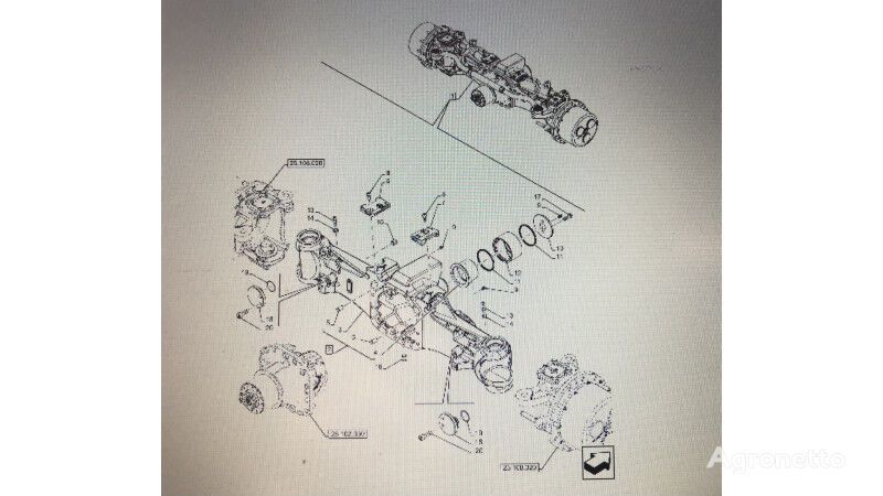 оска за тркала трактор Case IH OPTUM 270/300