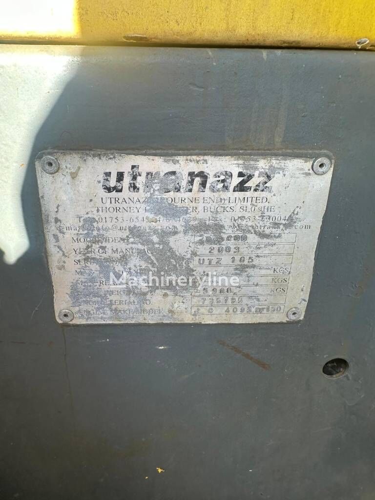 UTRANAZZ D8000 minidumpperi akseli - Machineryline