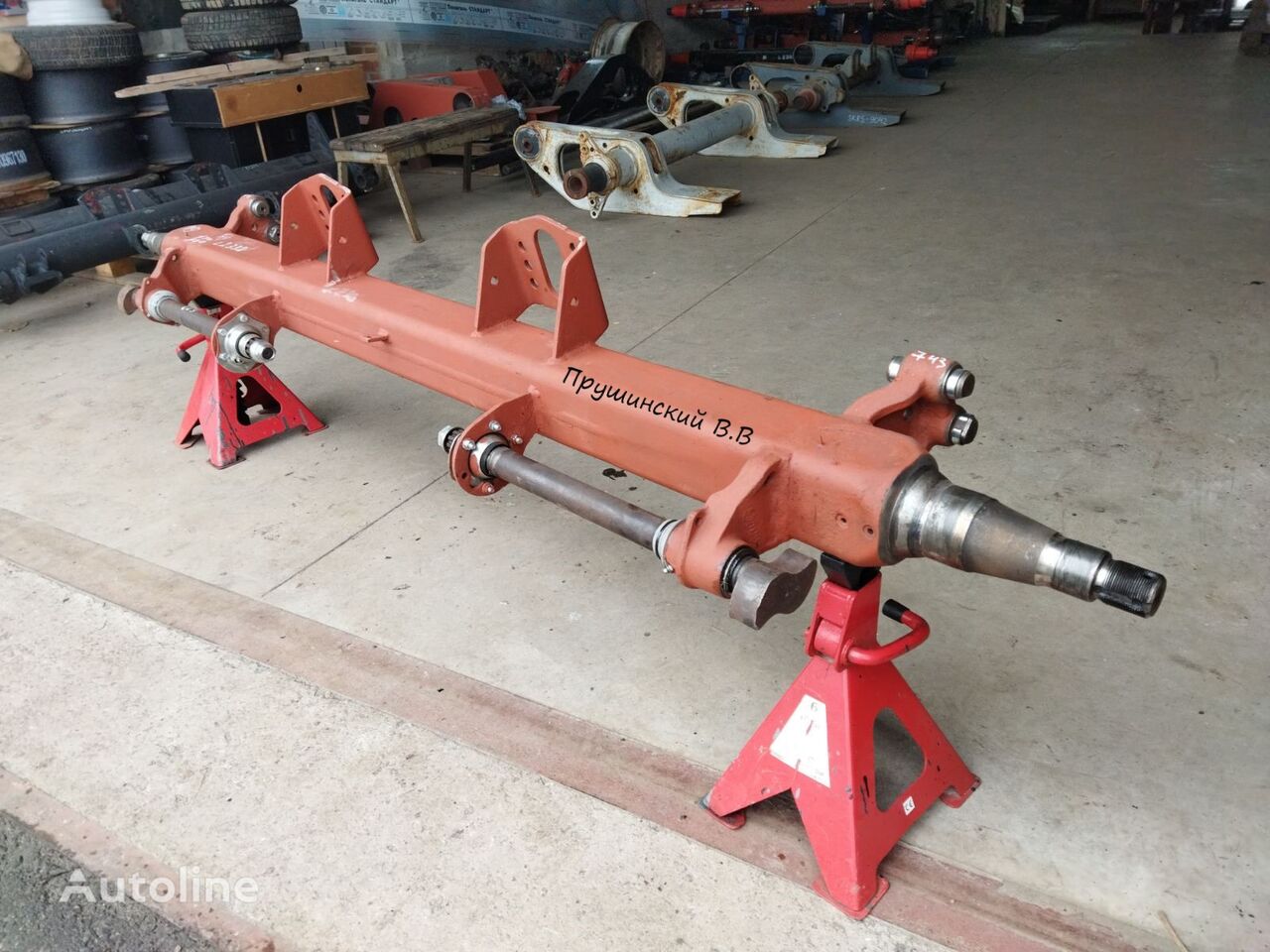 BPW ECO axle for semi-trailer