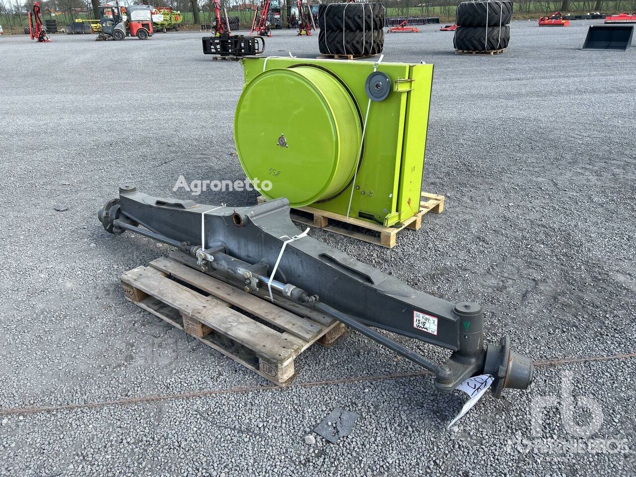 Claas TUCANO axle Tucano, cooling system Tucano for Claas Tucano grain harvester - Agronetto