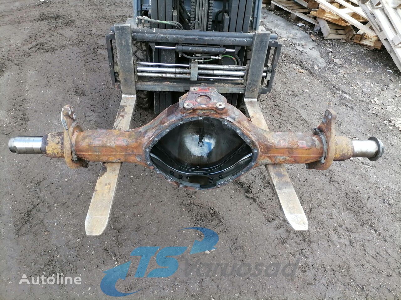 DAF Rear axel 1657593 eje para DAF XF105-460 tractora