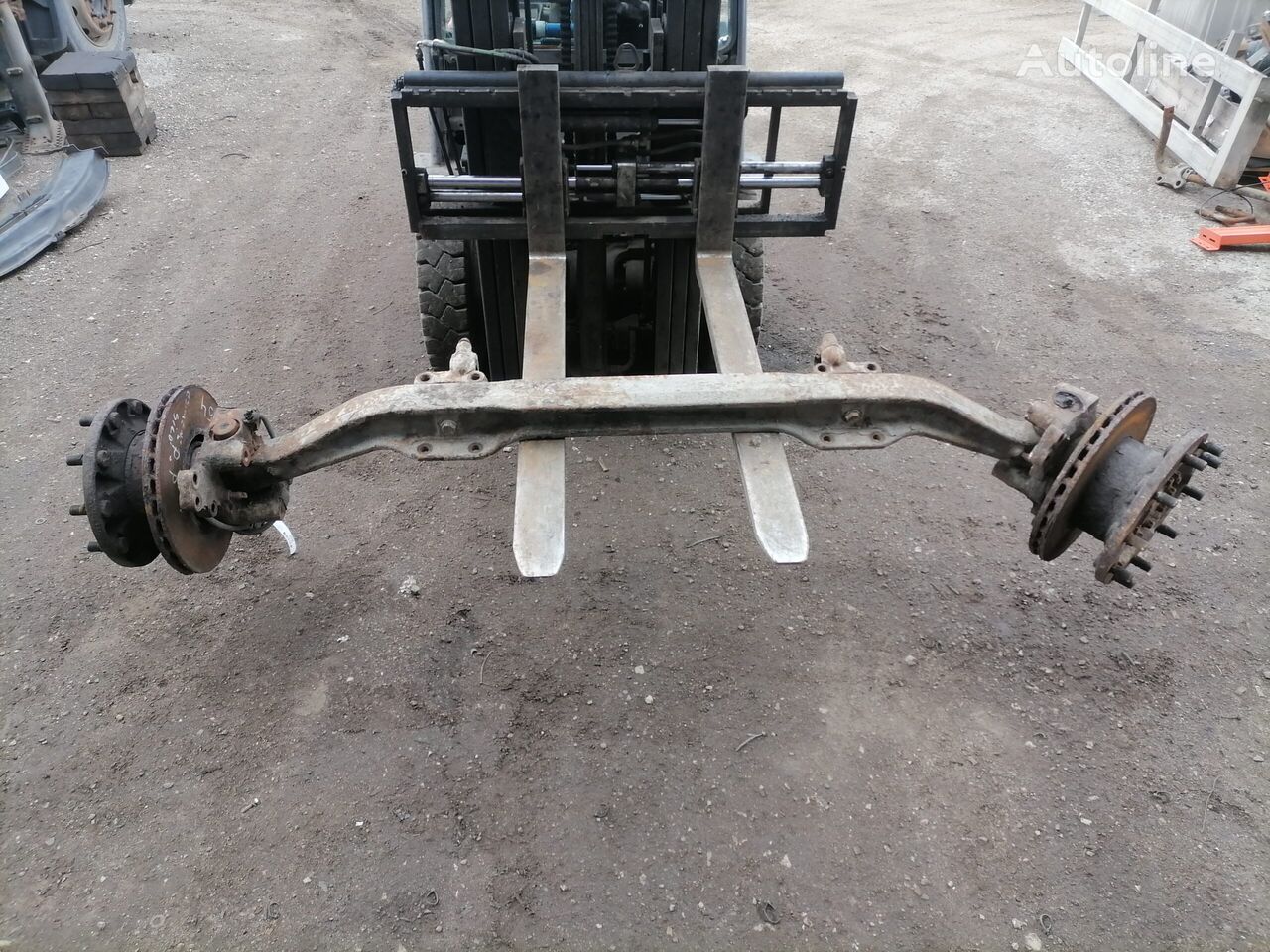 вісь MAN Axel housing 81440017057 до тягача MAN TGA 26.430