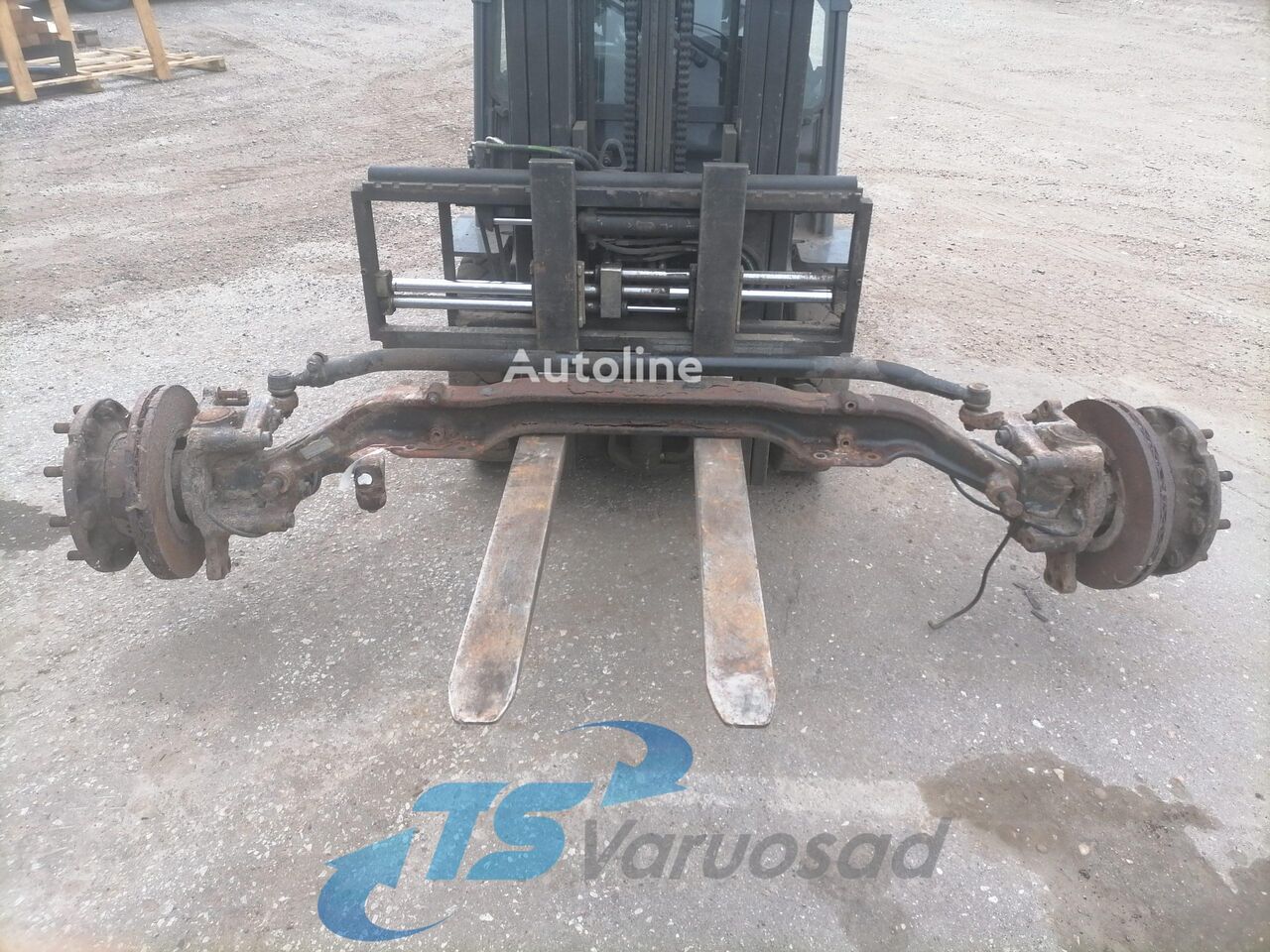 MAN Axel housing 81413030080 axle for MAN TGA 26.430 truck tractor - Autoline