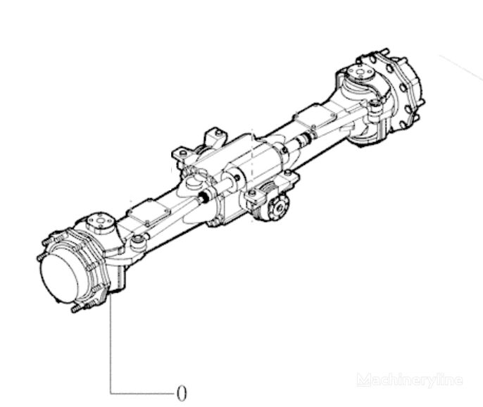 New Holland 71436407 71436407 axle for Fiat-Hitachi EX165W excavator