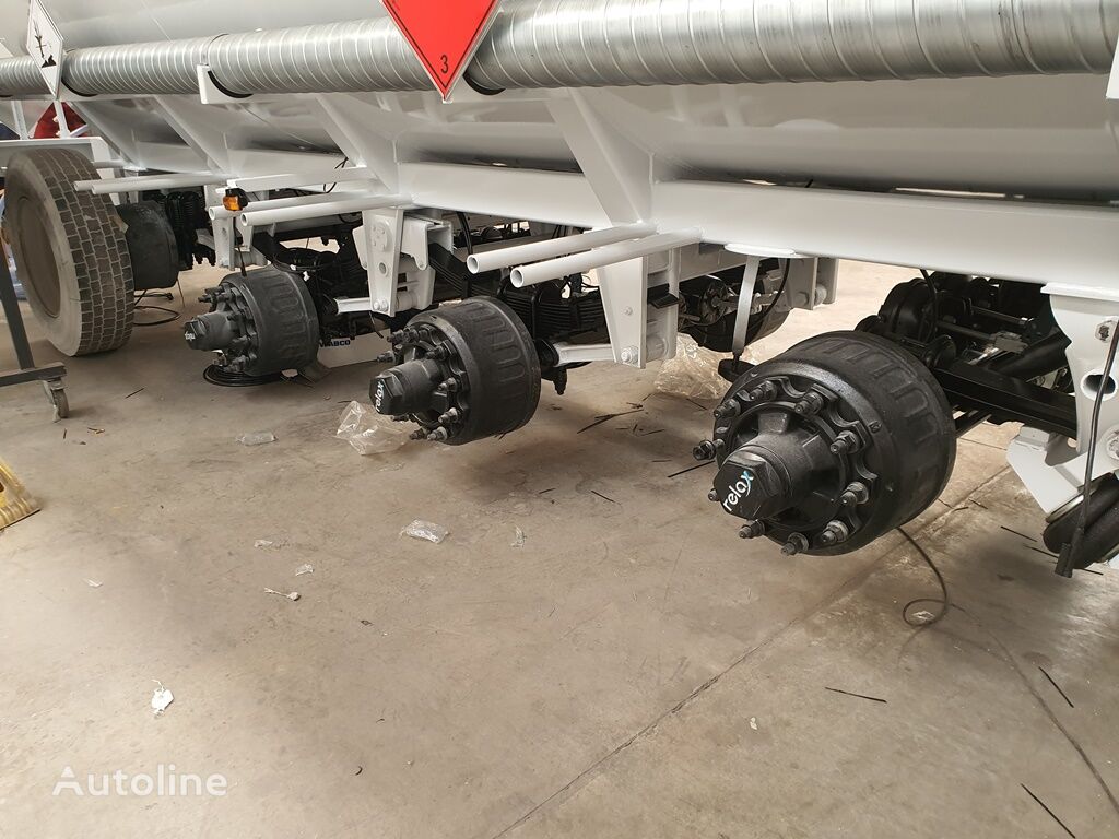 axle for RelaxParts SEMI TRAILER AXLE DRUM DISC STEERING AXLE GERMAN TYPE 12T 13T 14T 16T DIRECTLY FROM MANUFACTURER COMPANY semi-trailer