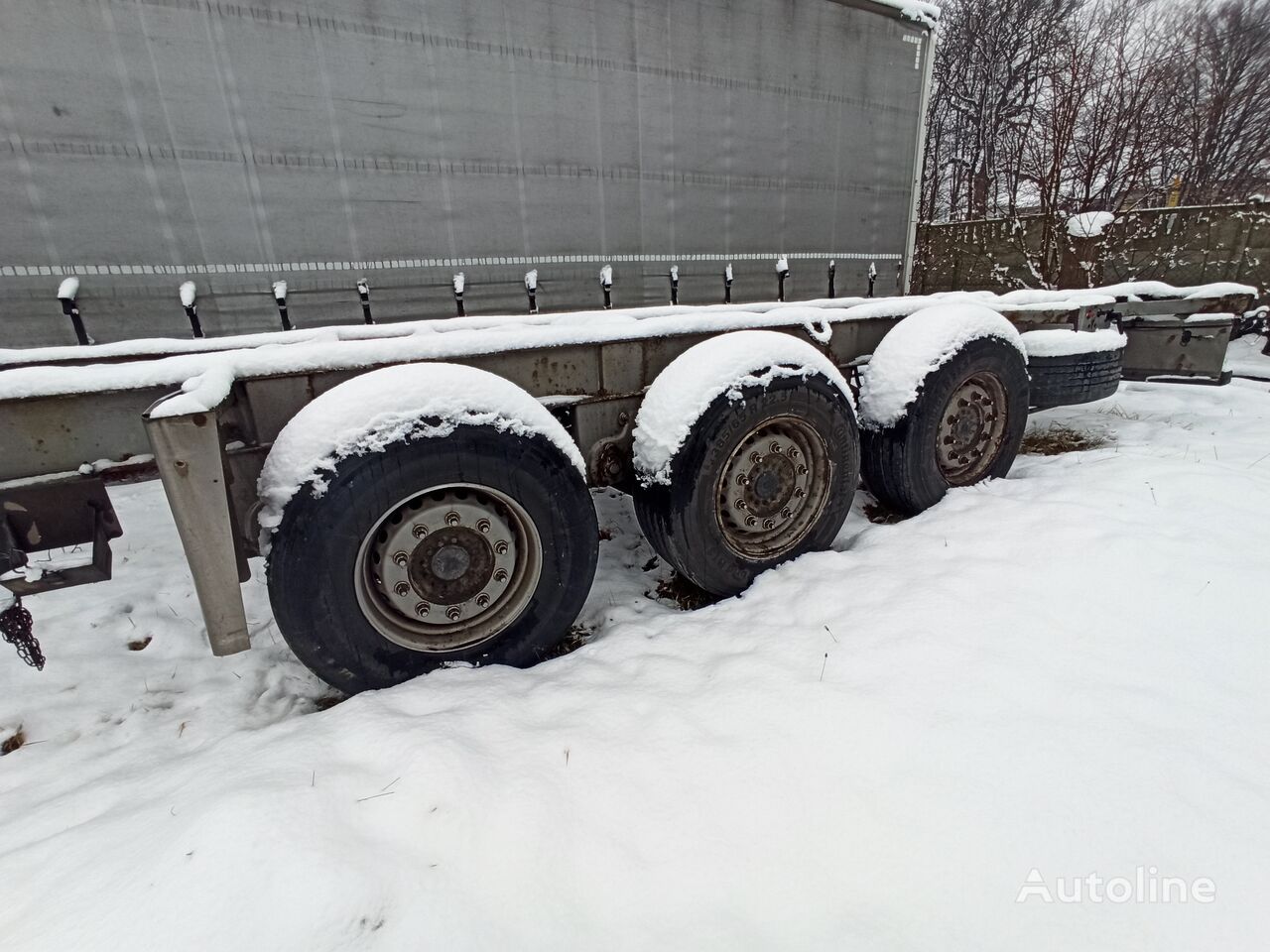 ось SAF для полуприцепа