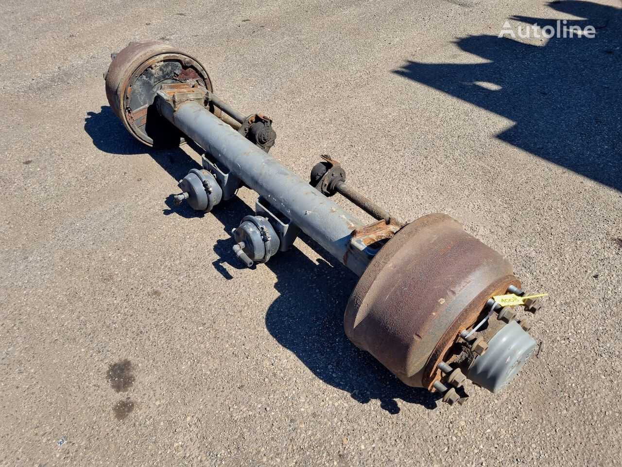 SAF Drum brake axle