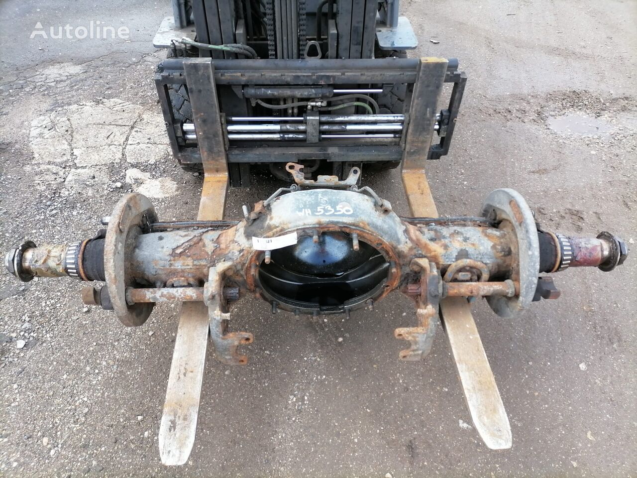 Scania Rear axel housing 1531407 eje para Scania P94 tractora