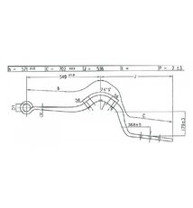 arc cu manivelă 26610300 pentru semiremorcă Schmitz Cargobull