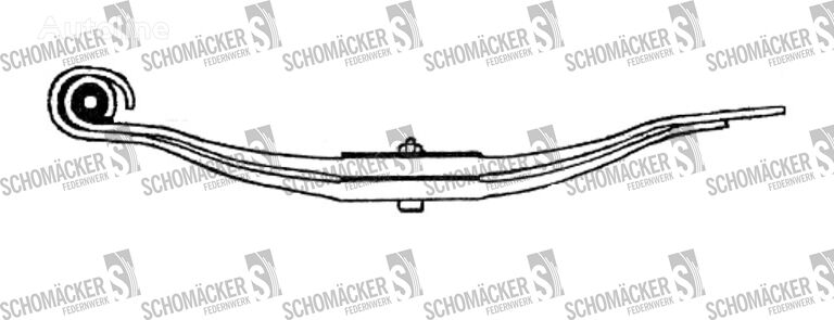 BPW Schomäcker 88032600, O.E. 0508203520 beam spring for semi-trailer