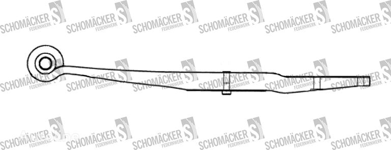 Gigant Schomäcker 27157000 |O.E. 639000 639000 resorte en barra para semirremolque