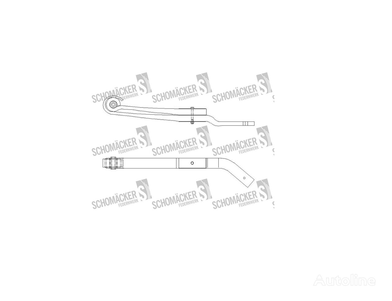 Renault 85011400, O.E. 7422477197 O.E. beam spring for truck