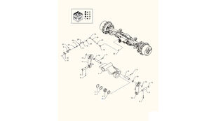 bearing for New Holland  T6090 T6070  wheel tractor