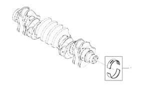 rolamento RE531766 para trator de lagartas John Deere 9470RX