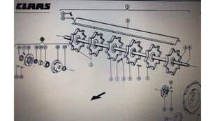 bearing for Claas  Mega 370-340  grain harvester