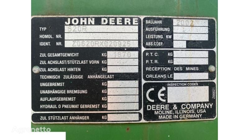 łożysko do hedera do zboża John Deere 620r