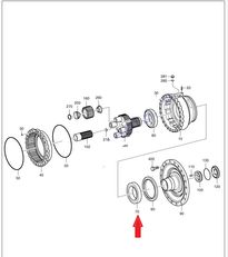 підшипник Doosan бортовой K9000248 K9000248 до фронтального навантажувача Doosan DL400