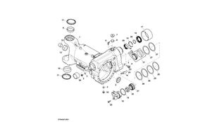 подшипник John Deere 8345R RE49486 для трактора колесного John Deere 8345R