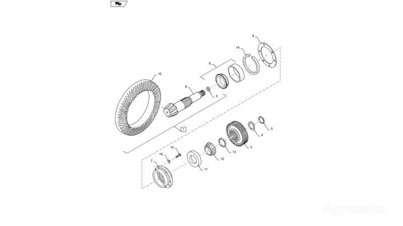 New Holland T6090 T6070 Łożysko 74.98mm id x 120mm od x 31.1mm w 924849C1 924849C1 ležaj za New Holland T6090 T6070  traktora na kotačima