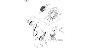 84523942 tensor de correa para New Holland T6090 tractor de ruedas