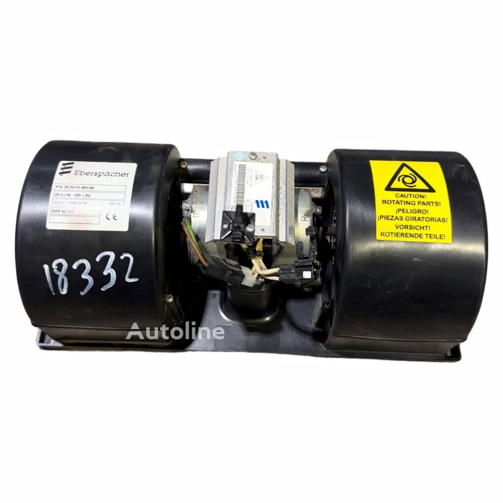 Eberspächer VOLVO, EBERSPÄCHER DRB80RW blower motor for Volvo B7, B8, B9, B12 (2005-) bus - Autoline