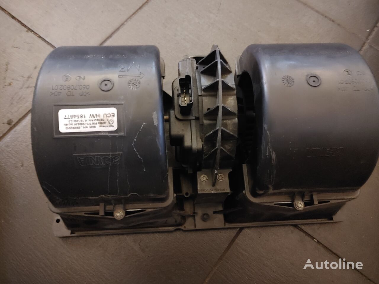 Scania Euro 5-6 1854877 motor de ventilador para Scania Euro 5-6 tractora