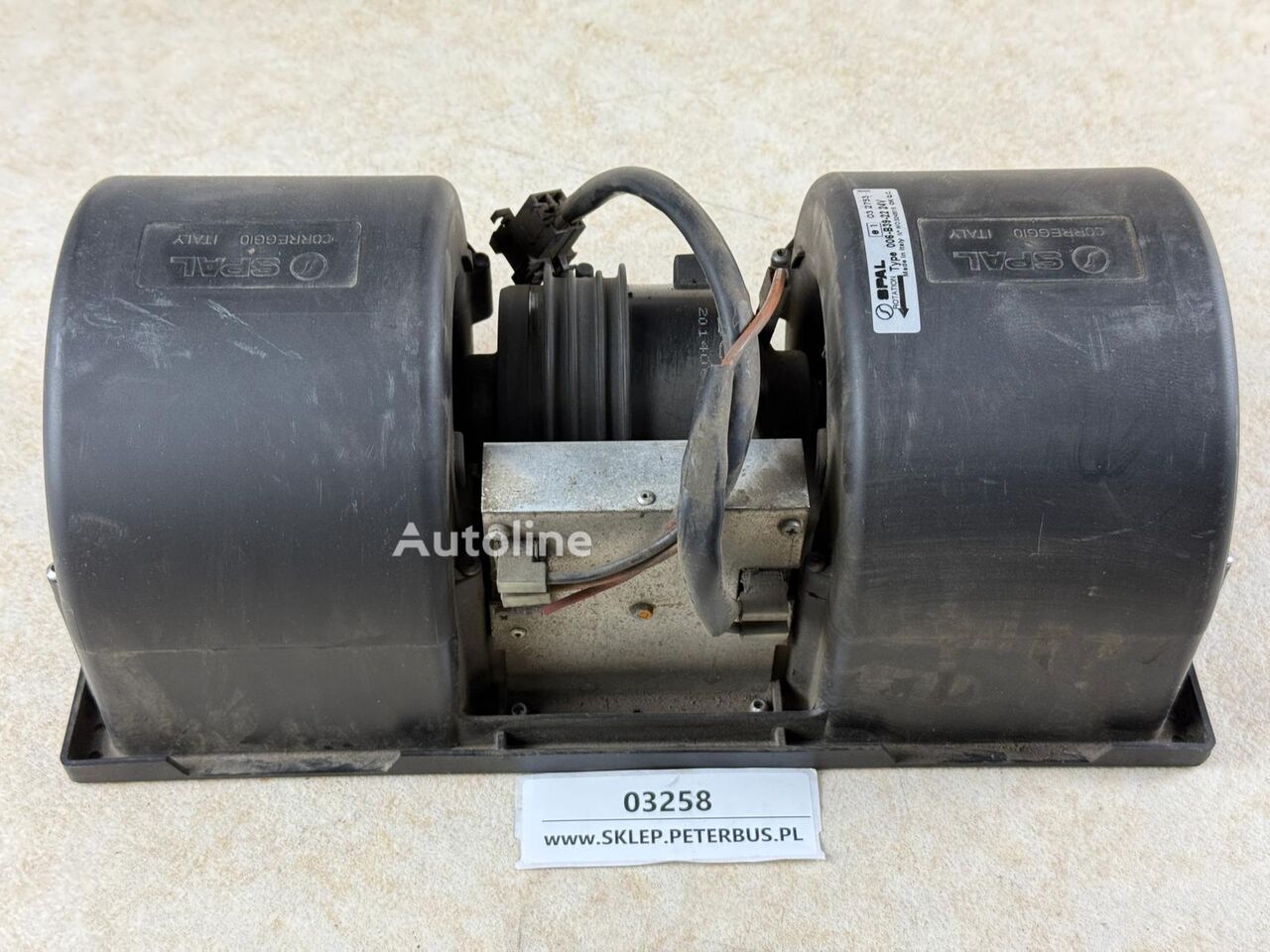 Spal 006-B39-22 24 V motor de ventilador para autobús