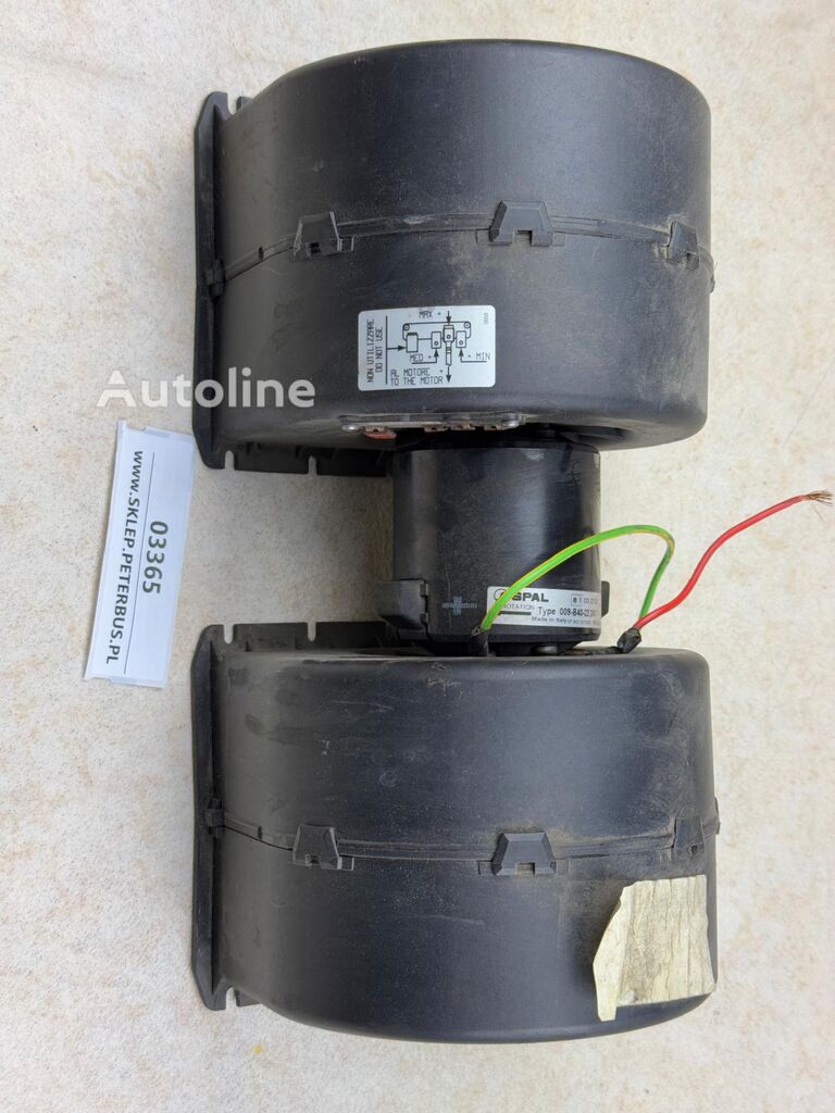 موتور المروحة Spal 009-B40-22 24 V لـ الباصات