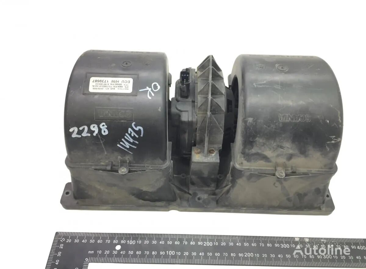 motor ventilátora Ventilator de încălzire pentru na nákladného auta Scania cod 2195206 / 1739686 / 1750450 / 1854876 / 1854877 / 1492018