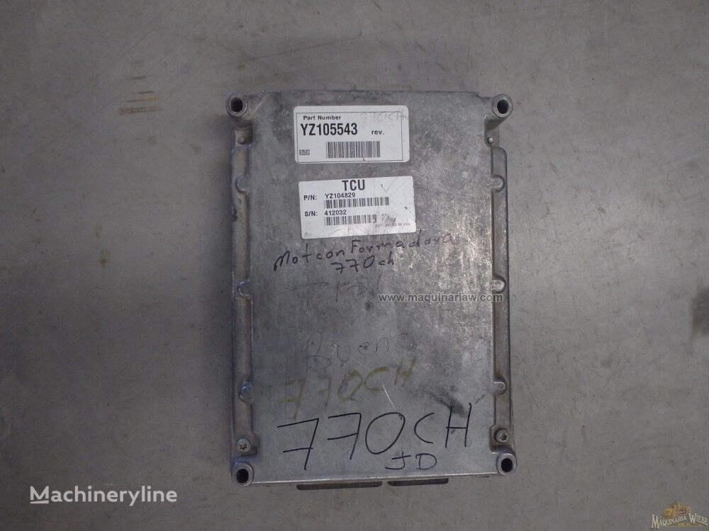 YZ105543 board computer for John Deere 770CH grader