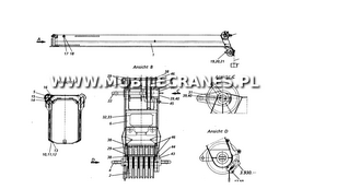 bras pour grue mobile Liebherr LTM 1025, LTF 1030 , LTF 1030/1