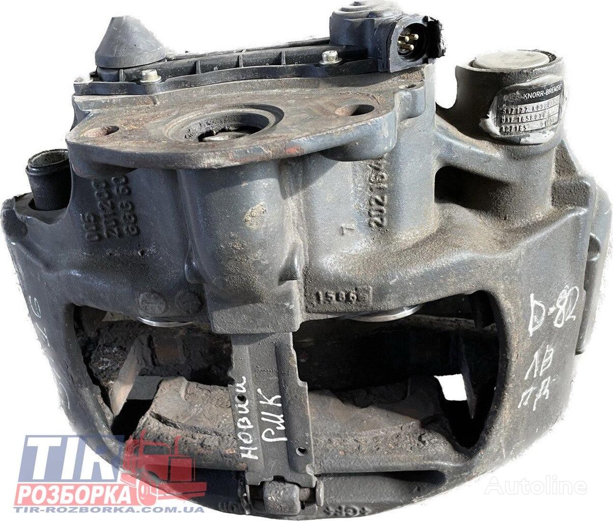 Knorr-Bremse Cuport halmivnyi DAF XF 105 LIV. PERED bremsecaliper for DAF XF 105 trekkvogn