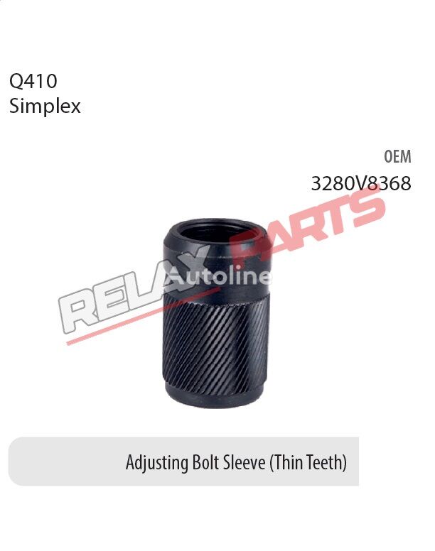 RelaxParts 3280V8368 Bremssattel für IVECO Q410 SIMPLEX    Adjusting Bolt Sleeve (Thin Teeth)  Sattelzugmaschine