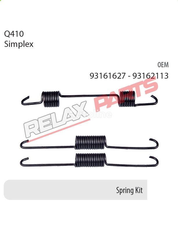 RelaxParts Bremssattel für IVECO Q410 SIMPLEX    Spring Kit  Sattelzugmaschine