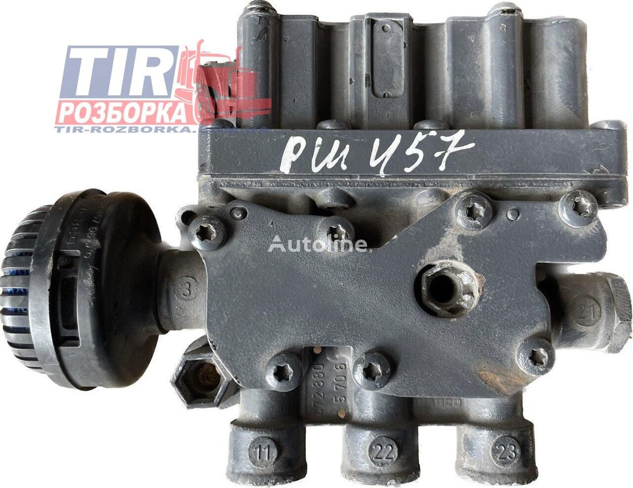 牵引车 MAN TGA/F200/L2000, DAF 75CF/85CF/95X 的 brake control valve WABCO Kran elektromahnitnyi ECAS MAN TGA/F200/L2000, DAF 75CF/85CF/95X 472