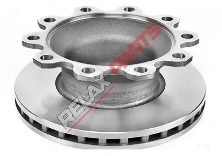 Fruehauf M069018 puoliperävaunu RelaxParts M069018 jarrulevy