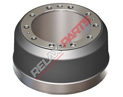 RelaxParts brake drum for Fruehauf AJA0650001 A25652 86990 MO06867 semi-trailer