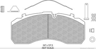 Beser brake lining for MAN MAN TGX ÖN ARKA 07- BALATA truck tractor