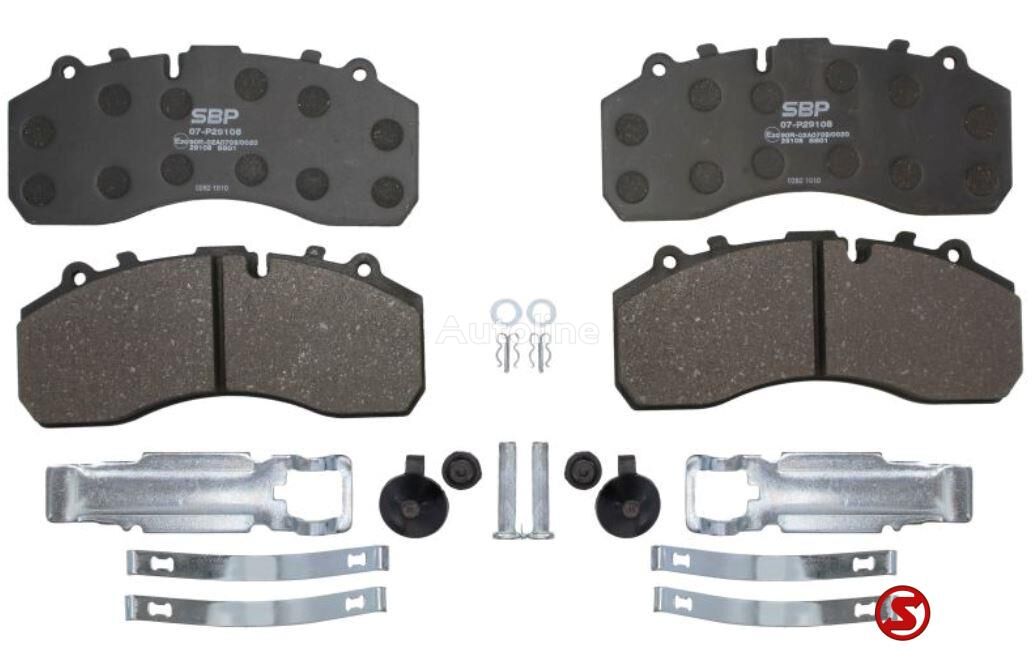 Diversen Remblok mercedes - daf - iveco WVA29108 brake pad for truck