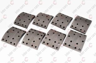 IVECO Накладки гальмівні 19262,19342 D410ММ,201*180*20.4/14.9ММ (1РЕМ) brake pad for IVECO Eurotech, Eurostar ,TATRA truck