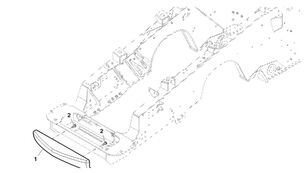 R296504 bumper for John Deere 9470RX crawler tractor