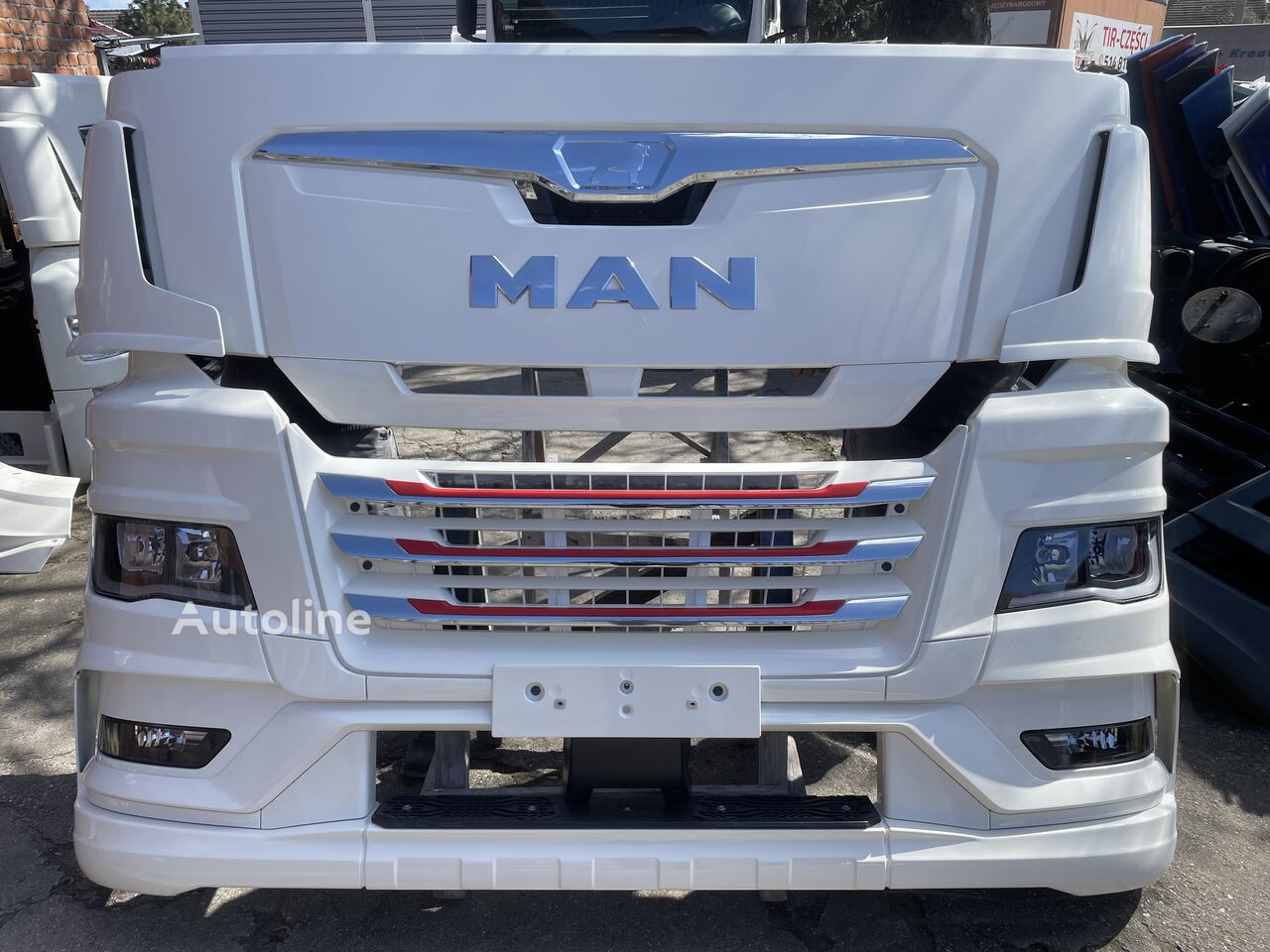 Bară de protecţie pentru cap tractor MAN TGX3 TG3 TGX-3 TGX 3 - Autoline